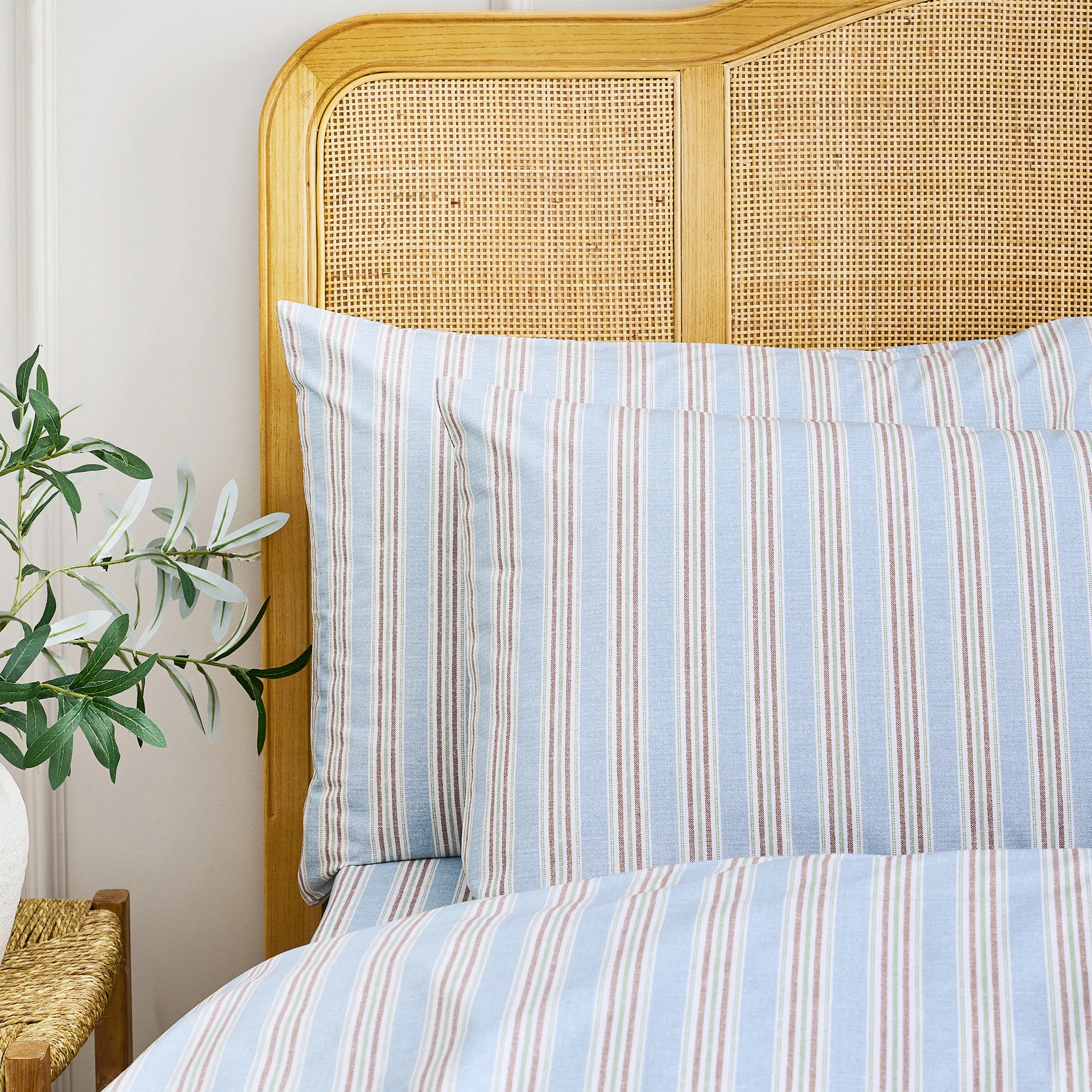 Calder Stripe Standard Pillowcase Pair - Image 2