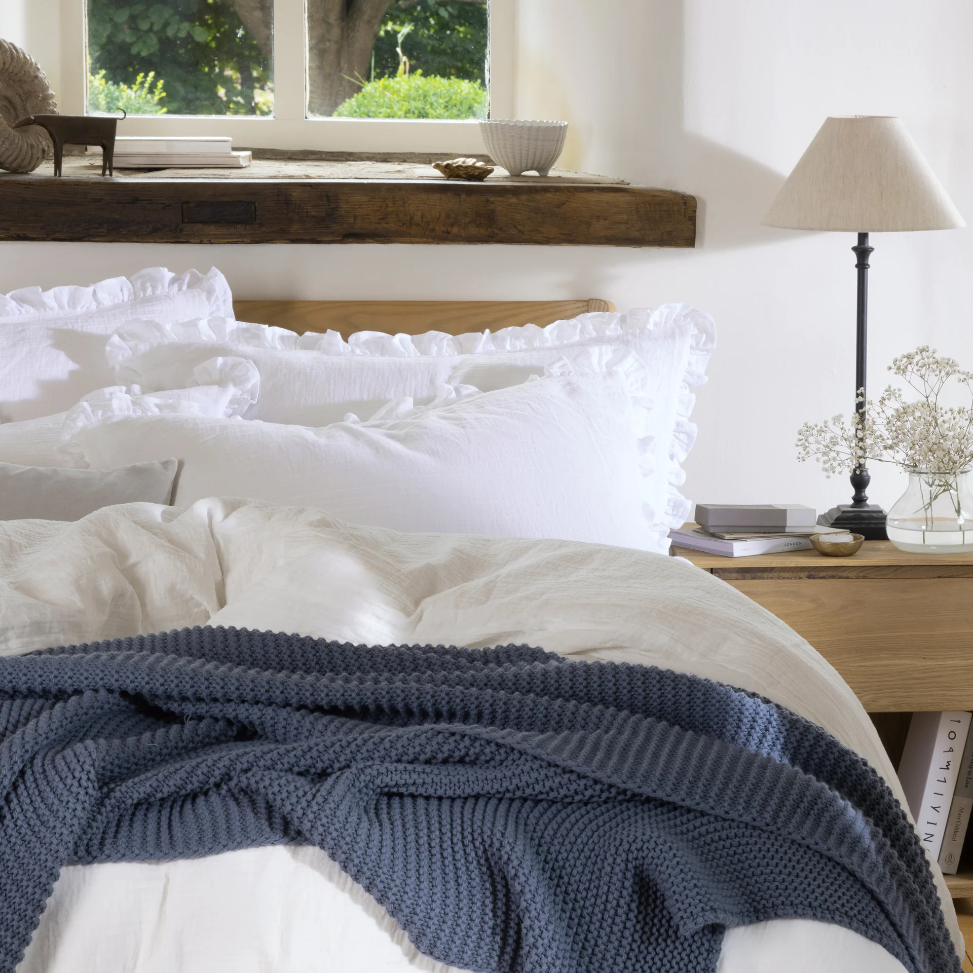 Organic Retreat Ruffle Pillowcases - Image 3